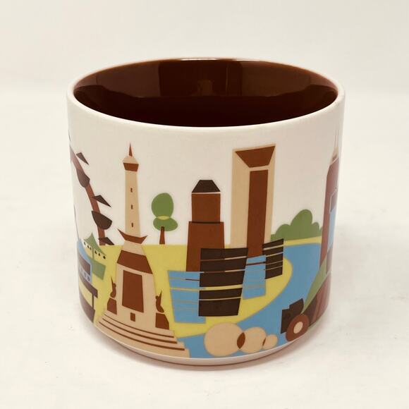Starbucks‎ You Are Here Collection Indianapolis Mug Coffee Tea Cup - Picture 2 of 6